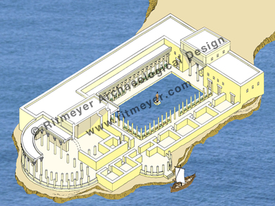 Кесария на карте