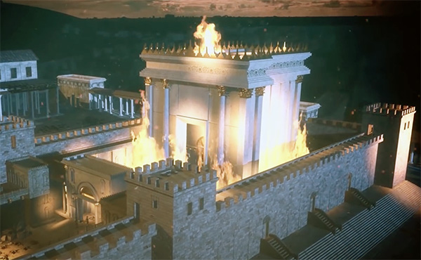 The Roman destruction of Jerusalem and the Temple in 70 AD