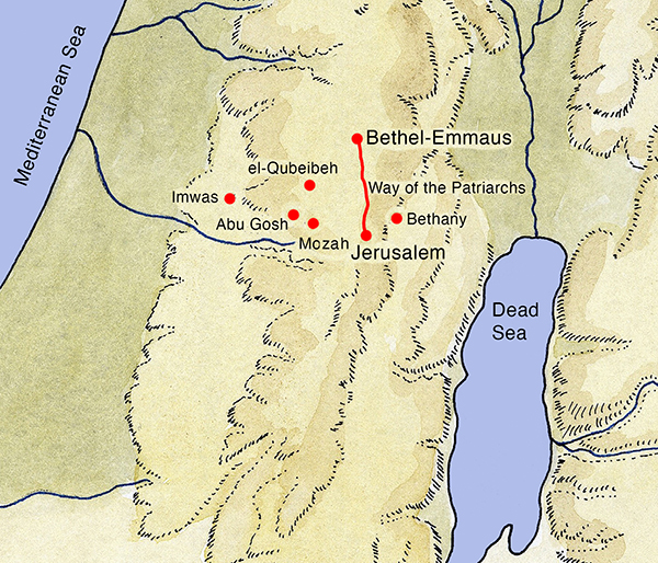 Emmaus Map