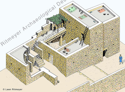 House of Ahiel – Ritmeyer Archaeological Design